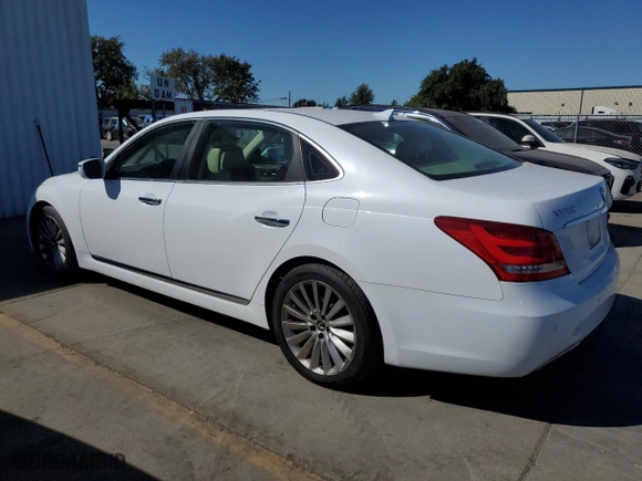2015 Hyundai Equus Ultimate with VIN KMHGH4JH2FU095077, listed as a Copart auction lot 71481054 with NaN miles and Salvage Title. Bid and sale history available at carsss.com. Image 2.