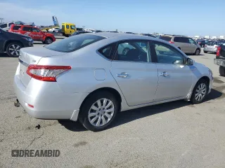 2015 Nissan Sentra SV with VIN 3N1AB7AP1FY249606, listed as a Copart auction lot 55861795 with 126,502 mi miles and Salvage Title. Bid and sale history available at DreamBid. Image 3.