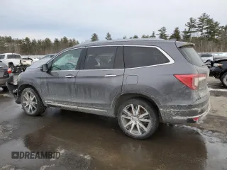 2022 Honda Pilot Touring 7-Passenger with VIN 5FNYF6H64NB014327, listed as a Copart auction lot 45166475 with 66,779 mi miles and Salvage Title. Bid and sale history available at carsss.com. Image 2.