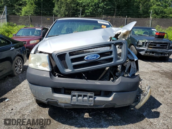2005 Ford F-150 XL with VIN 1FTRF12215NA98797, listed as a Copart auction lot 60779175 with Not provided miles and Salvage title. Bid and sale history available at DreamBid. Image 5.