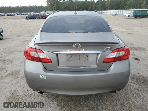 2012 Infiniti M37 with VIN JN1BY1AP0CM331616, listed as a Copart auction lot 80038414 with 148,145 mi miles and Salvage Title. Bid and sale history available at carsss.com. Image 6.