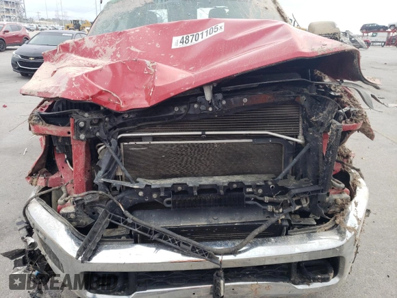 2021 Ram 2500 Tradesman with VIN 3C6UR5CL3MG509955, listed as a Copart auction lot 48701105 with 134,225 mi miles and Salvage Title. Bid and sale history available at carsss.com. Image 12.