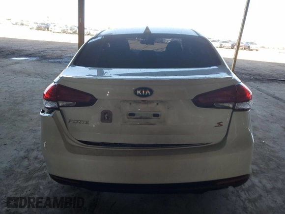 2017 Kia Forte LX with VIN 3KPFL4A7XHE155744, listed as a Copart auction lot 52553625 with 61,027 mi miles and Salvage Title. Bid and sale history available at carsss.com. Image 6.