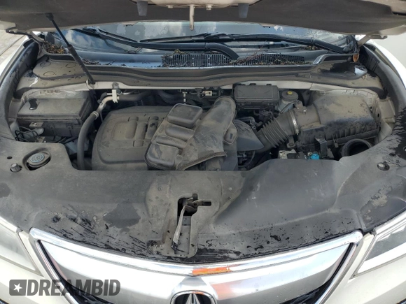 2014 Acura MDX Technology with VIN 5FRYD3H42EB007510, listed as a Copart auction lot 54881735 with 227,072 mi miles and Salvage Title. Bid and sale history available at carsss.com. Image 12.