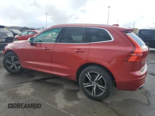 2018 Volvo XC60 R-Design with VIN LYV102RM1JB113465, listed as a Copart auction lot 46440185 with 62,646 mi miles and Salvage Title. Bid and sale history available at carsss.com. Image 2.