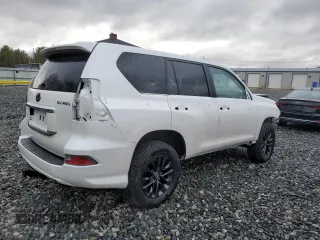 2023 Lexus GX with VIN JTJAM7BX1P5369293, listed as a Copart auction lot 49799395 with 18,121 mi miles and Salvage Title. Bid and sale history available at carsss.com. Image 3.