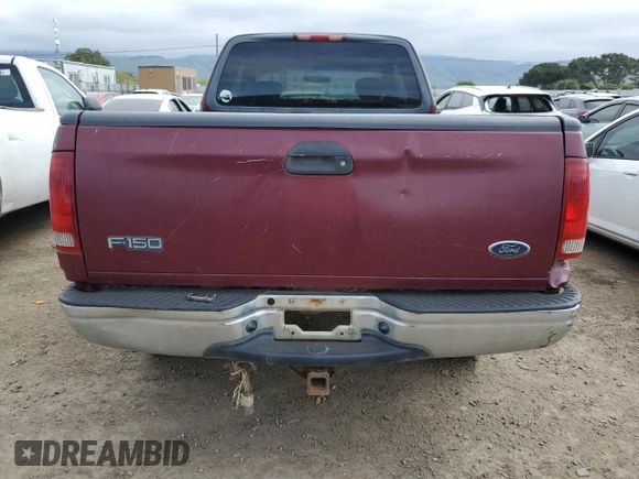 2003 Ford F-150 XL with VIN 2FTRX18L13CA26093, listed as a Copart auction lot 53192245 with 319,417 mi miles and Salvage Title. Bid and sale history available at carsss.com. Image 6.