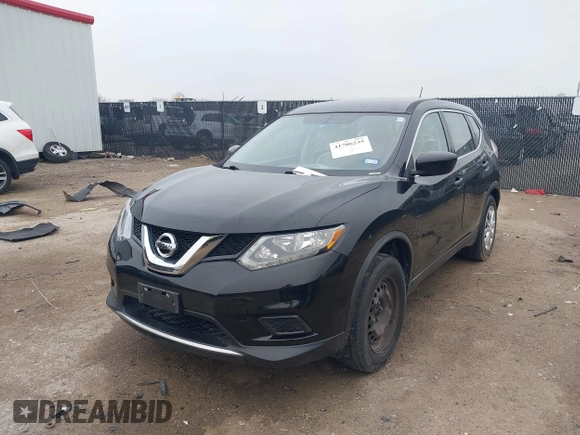 2016 Nissan Rogue S with VIN JN8AT2MT8GW010699, listed as a IAAI auction lot 41706235 with 58,582 mi miles. Bid and sale history available at carsss.com. Image 18.