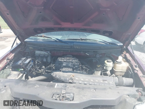 2005 Ford F-150 XLT with VIN 1FTPX14555NA66043, listed as a IAAI auction lot 42641503 with Not provided miles and . Bid and sale history available at DreamBid. Image 10.