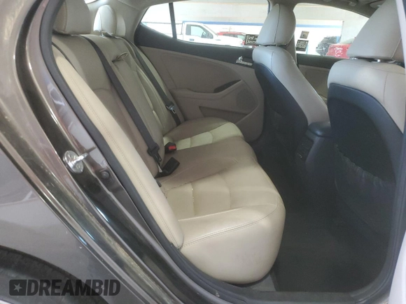 2013 Kia Optima EX with VIN 5XXGN4A72DG091652, listed as a Copart auction lot 53751125 with 134,379 mi miles and Salvage Title. Bid and sale history available at carsss.com. Image 10.