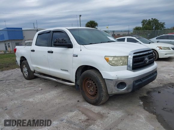 2010 Toyota Tundra with VIN 5TFEY5F12AX083418, listed as a IAAI auction lot 41352739 with 279,971 mi miles and . Bid and sale history available at DreamBid. Image 1.