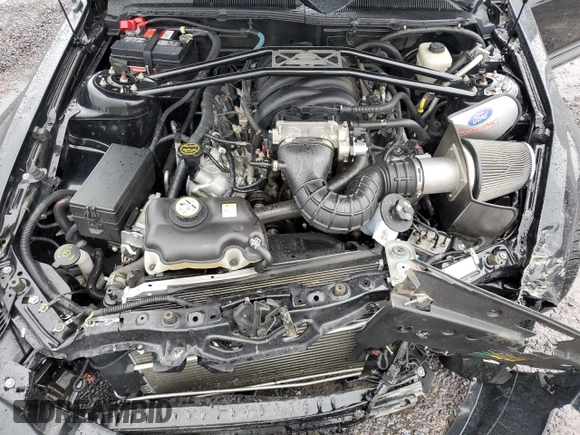2007 Ford Mustang GT Deluxe with VIN 1ZVHT82H075356342, listed as a Copart auction lot 66932034 with 38,367 mi miles and Salvage Title. Bid and sale history available at carsss.com. Image 11.