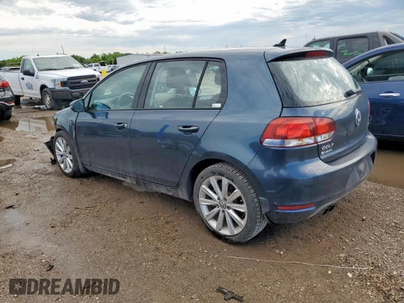 2014 Volkswagen Golf TDI w/Sunroof & Nav z VIN WVWDM7AJ2EW000544, wystawiony jako Copart lot #59343995 z przebiegiem 128 421 mil mil oraz Szkoda całkowita • Salvage title. Historia ofert i sprzedaży dostępna na DreamBid. Obrazek 2.