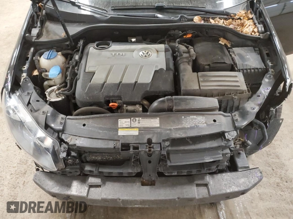 2011 Volkswagen Golf TDI z VIN WVWDM7AJ4BW329600, wystawiony jako Copart lot #42620015 z przebiegiem 116 990 mil mil oraz Szkoda całkowita • Salvage title. Historia ofert i sprzedaży dostępna na DreamBid. Obrazek 11.