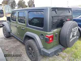 2020 Jeep Wrangler Unlimited Sport S с VIN 1C4HJXDG6LW285952, выставлен на аукционе IAAI как лот 41666200 с пробегом 37 089 миль миль и . История ставок и продаж доступна на DreamBid. Изображение 3.