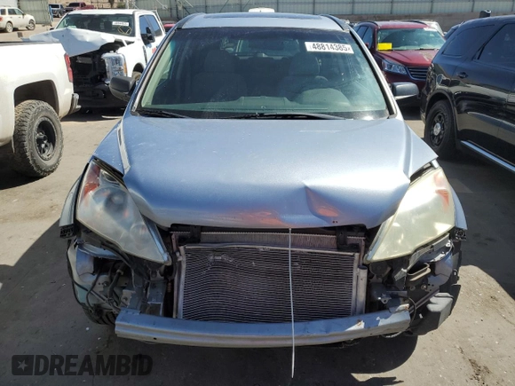 2008 Honda CR-V EX with VIN 5J6RE48548L015279, listed as a Copart auction lot 48814385 with 220,349 mi miles and Salvage Title. Bid and sale history available at carsss.com. Image 5.