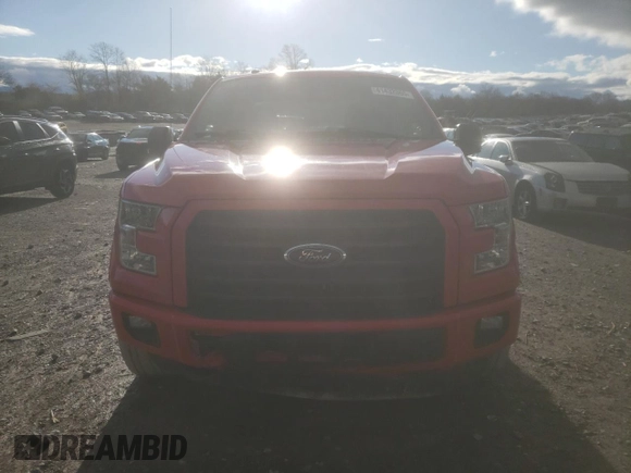 2016 Ford F-150 XL with VIN 1FTEW1CG0GFA67045, listed as a Copart auction lot 41432065 with 102,081 mi miles and Clean Title. Bid and sale history available at carsss.com. Image 5.