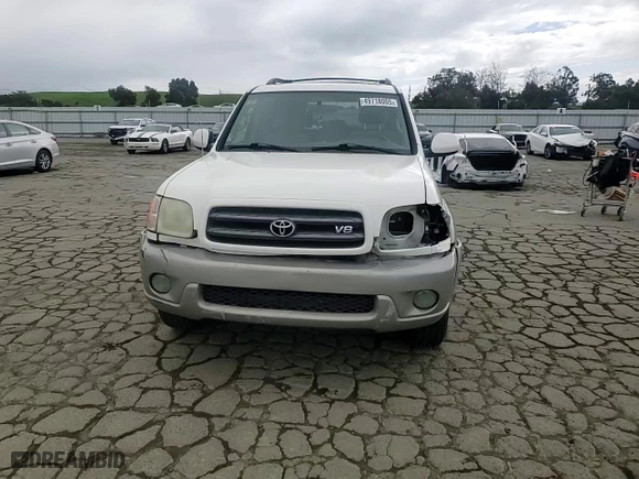 2004 Toyota Sequoia SR5 with VIN 5TDZT34A04S215352, listed as a Copart auction lot 49718005 with 275,765 mi miles and Salvage Title. Bid and sale history available at carsss.com. Image 11.