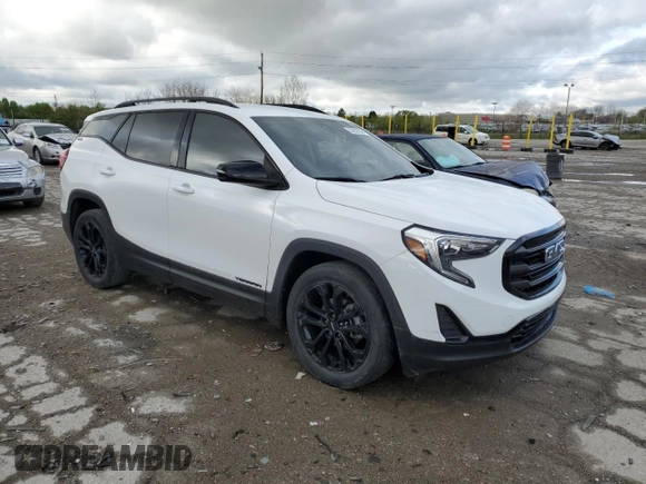 2020 GMC Terrain SLE с VIN 3GKALMEV5LL343695, выставлен на аукционе Copart как лот 53852935 с пробегом 45 389 миль миль и Списание • Salvage title. История ставок и продаж доступна на DreamBid. Изображение 4.
