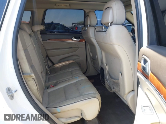 2011 Jeep Grand Cherokee Overland with VIN 1J4RR6GT2BC647589, listed as a IAAI auction lot 42603134 with 153,570 mi miles and . Bid and sale history available at DreamBid. Image 8.