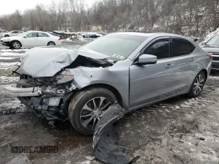 2016 Acura TLX Tech with VIN 19UUB1F53GA000486, listed as a Copart auction lot 44997725 with 0 mi miles and Salvage Title. Bid and sale history available at carsss.com. Image 1.