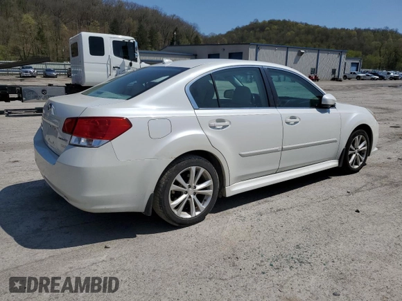 2013 Subaru Legacy Limited with VIN 4S3BMBK66D3005184, listed as a Copart auction lot 54180575 with 160,395 mi miles and Salvage Title. Bid and sale history available at DreamBid. Image 3.