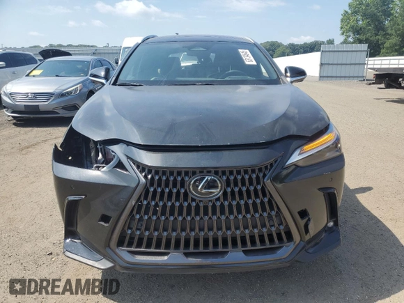 2024 Lexus NX 350h Luxury with VIN 2T2HKCEZ2RC018424, listed as a Copart auction lot 63134645 with 5,158 mi miles and Salvage title. Bid and sale history available at DreamBid. Image 5.