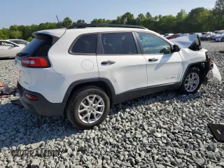 2016 Jeep Cherokee Sport with VIN 1C4PJMAB0GW286149, listed as a Copart auction lot 55111165 with Not provided miles and Salvage title. Bid and sale history available at DreamBid. Image 3.