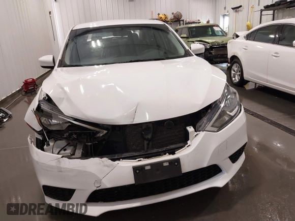2017 Nissan Sentra SV with VIN 3N1AB7APXHY372520, listed as a IAAI auction lot 42051927 with 95,690 mi miles. Bid and sale history available at carsss.com. Image 6.