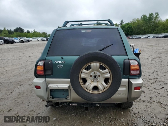 2000 Toyota RAV4 with VIN JT3GP10V5Y0044829, listed as a Copart auction lot 57051405 with 218,839 mi miles and Clean title. Bid and sale history available at DreamBid. Image 6.