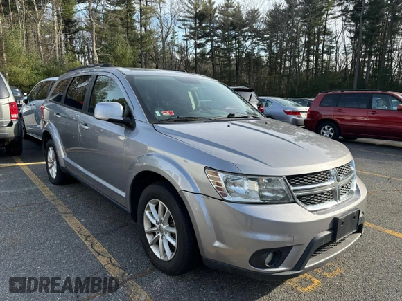 2017 Dodge Journey SXT z VIN 3C4PDDBG5HT578436, wystawiony jako Copart lot #49519165 z przebiegiem 70 111 mil mil oraz Czysty tytuł • Clean title. Historia ofert i sprzedaży dostępna na DreamBid. Obrazek 1.