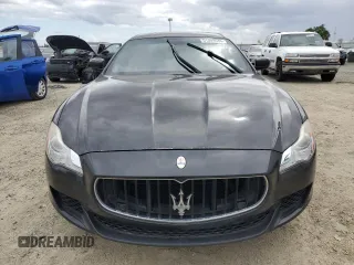 2016 Maserati Quattroporte S Q4 z VIN ZAM56RRA1G1167021, wystawiony jako Copart lot #51009545 z przebiegiem 93 847 mil mil oraz Tytuł czysty. Historia ofert i sprzedaży dostępna na DreamBid. Obrazek 5.
