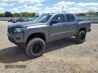 2022 Nissan Frontier S with VIN 1N6ED1EK8NN637946, listed as a Copart auction lot 52832595 with 103,197 mi miles and Salvage title. Bid and sale history available at DreamBid. Image 1.
