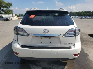 2012 Lexus RX 350 with VIN 2T2BK1BAXCC150931, listed as a Copart auction lot 58737585 with 90,461 mi miles and Salvage title. Bid and sale history available at DreamBid. Image 6.