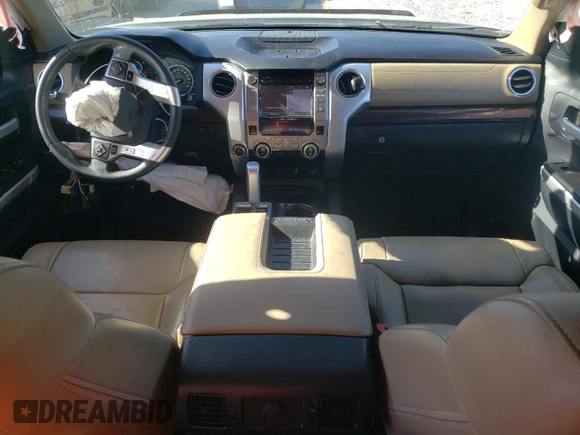 2014 Toyota Tundra Limited z VIN 5TFHY5F19EX338472, wystawiony jako Copart lot #76444004 z przebiegiem 220 641 mil mil oraz Szkoda całkowita • Salvage title. Historia ofert i sprzedaży dostępna na DreamBid. Obrazek 8.
