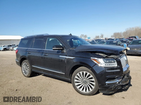 2020 Lincoln Navigator Reserve z VIN 5LMJJ2LT2LEL09441, wystawiony jako Copart lot #50593575 z przebiegiem 59 347 mil mil oraz Szkoda całkowita • Salvage title. Historia ofert i sprzedaży dostępna na DreamBid. Obrazek 4.
