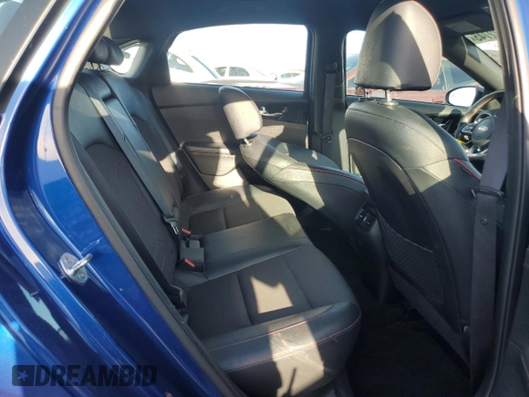 2021 Kia Forte GT with VIN 3KPF44AC4ME274670, listed as a Copart auction lot 47282745 with 31,868 mi miles and Salvage Title. Bid and sale history available at carsss.com. Image 10.