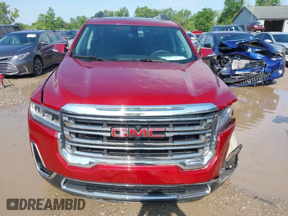 2020 GMC Acadia SLE with VIN 1GKKNRLS9LZ222083, listed as a IAAI auction lot 42552979 with 21,669 mi miles and . Bid and sale history available at DreamBid. Image 12.