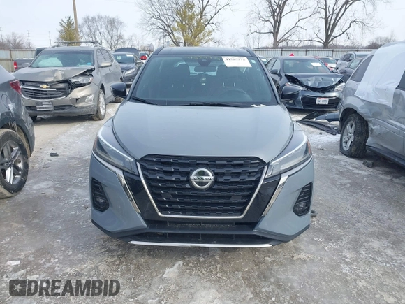 2021 Nissan Kicks SR with VIN 3N1CP5DV3ML473074, listed as a IAAI auction lot 41589975 with 54,769 mi miles. Bid and sale history available at carsss.com. Image 13.