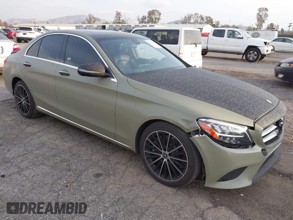 2019 Mercedes-Benz C 300 with VIN 55SWF8DB5KU316922, listed as a IAAI auction lot 41522138 with 96,038 mi miles and . Bid and sale history available at DreamBid. Image 1.
