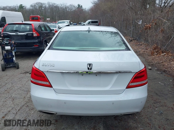 2014 Hyundai Equus Signature with VIN KMHGH4JH0EU085887, listed as a IAAI auction lot 42042823 with 77,527 mi miles and . Bid and sale history available at DreamBid. Image 16.