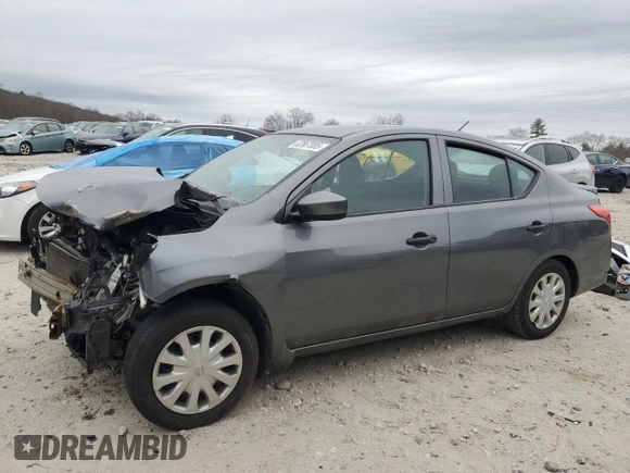 2017 Nissan Versa SV z VIN 3N1CN7AP3HL810047, wystawiony jako Copart lot #52867085 z przebiegiem 142 368 mil mil oraz Nie do naprawy • Non repairable. Historia ofert i sprzedaży dostępna na DreamBid. Obrazek 1.