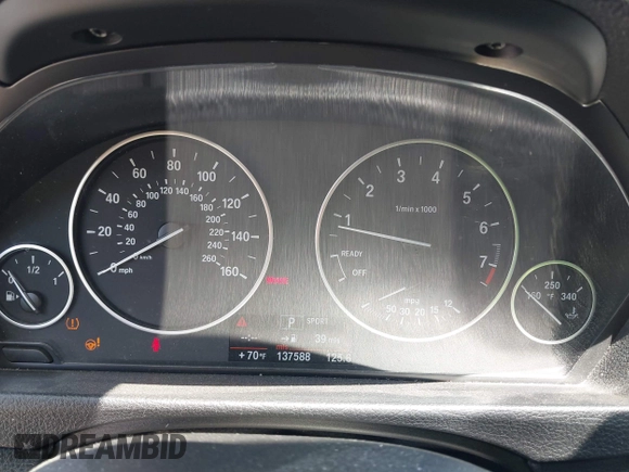 2013 BMW 3 Series 328i with VIN WBA3C1C50DF435120, listed as a IAAI auction lot 42132086 with 137,588 mi miles and . Bid and sale history available at carsss.com. Image 7.