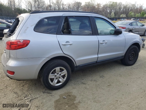 2009 Hyundai Santa Fe GLS with VIN 5NMSG13D89H278280, listed as a Copart auction lot 49983635 with 285,977 mi miles and Clean Title. Bid and sale history available at carsss.com. Image 3.