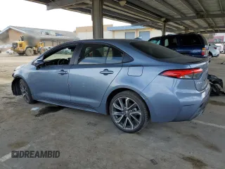 2021 Toyota Corolla XSE with VIN 5YFT4MCE1MP085183, listed as a Copart auction lot 47042545 with 34,416 mi miles and Salvage Title. Bid and sale history available at carsss.com. Image 2.