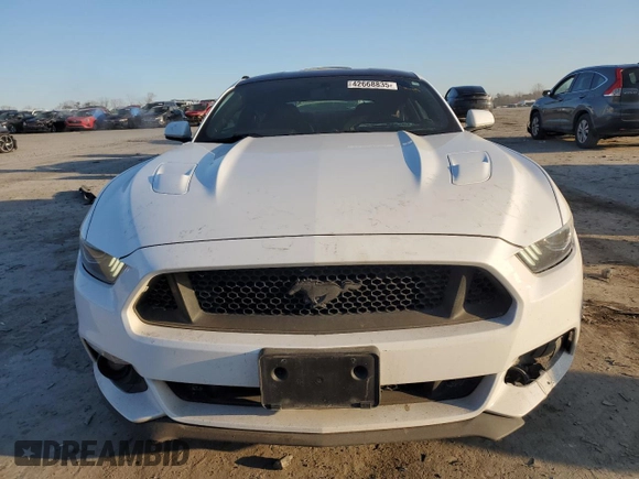2017 Ford Mustang GT with VIN 1FA6P8CF6H5254062, listed as a Copart auction lot 42668835 with 88,655 mi miles and Salvage title. Bid and sale history available at DreamBid. Image 5.