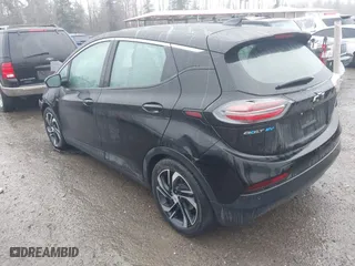 2023 Chevrolet Bolt EV 2LT with VIN 1G1FX6S02P4155876, listed as a IAAI auction lot 41175436 with 27,816 mi miles. Bid and sale history available at carsss.com. Image 3.
