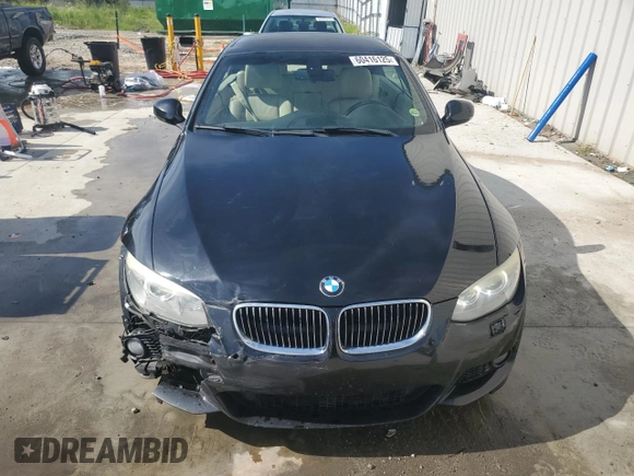 2011 BMW 3 Series 335i with VIN WBADX7C50BE743001, listed as a Copart auction lot 60416125 with 114,811 mi miles and Salvage title. Bid and sale history available at DreamBid. Image 5.