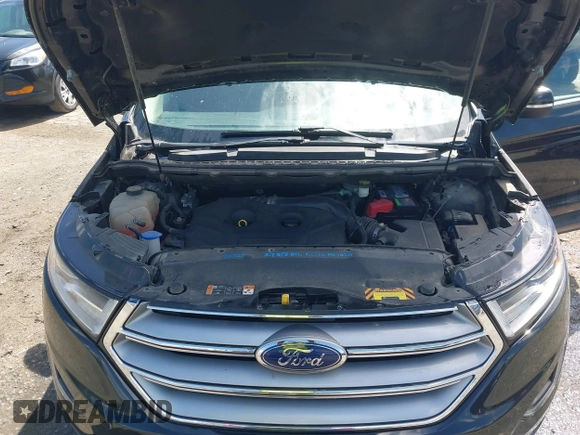 2015 Ford Edge Titanium with VIN 2FMTK4K92FBB42637, listed as a IAAI auction lot 41968659 with 99,667 mi miles. Bid and sale history available at carsss.com. Image 10.