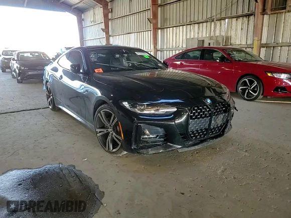 2022 BMW 4 Series 430i z VIN WBA53AP00NCJ31585, wystawiony jako Copart lot #87283084 z przebiegiem 32 464 mil mil oraz Szkoda całkowita • Salvage title. Historia ofert i sprzedaży dostępna na DreamBid. Obrazek 10.